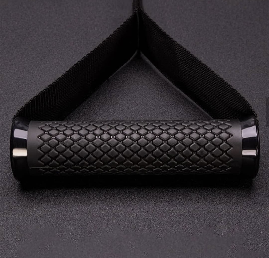 Black handle rubber